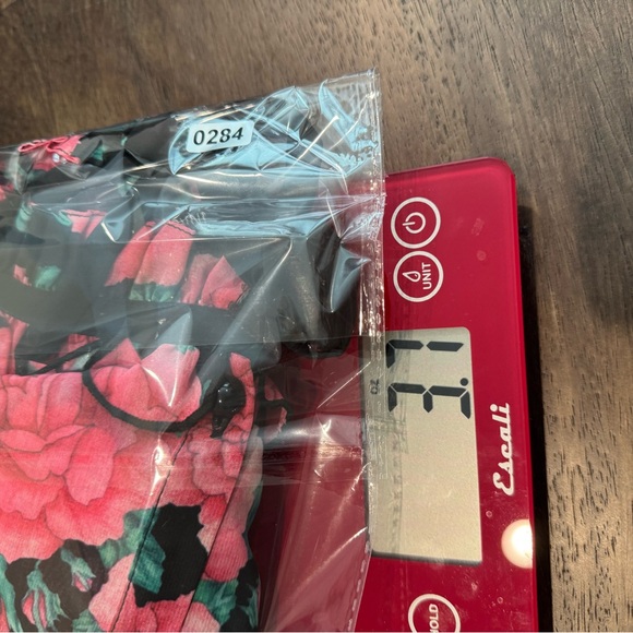 Hell‎ Bunny Sheer Black Floral Top with Pink and Green Accents, Size 2X - Picture 11 of 12